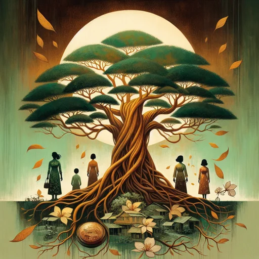 Alternative book cover of Banyan Moon by Thao Thai