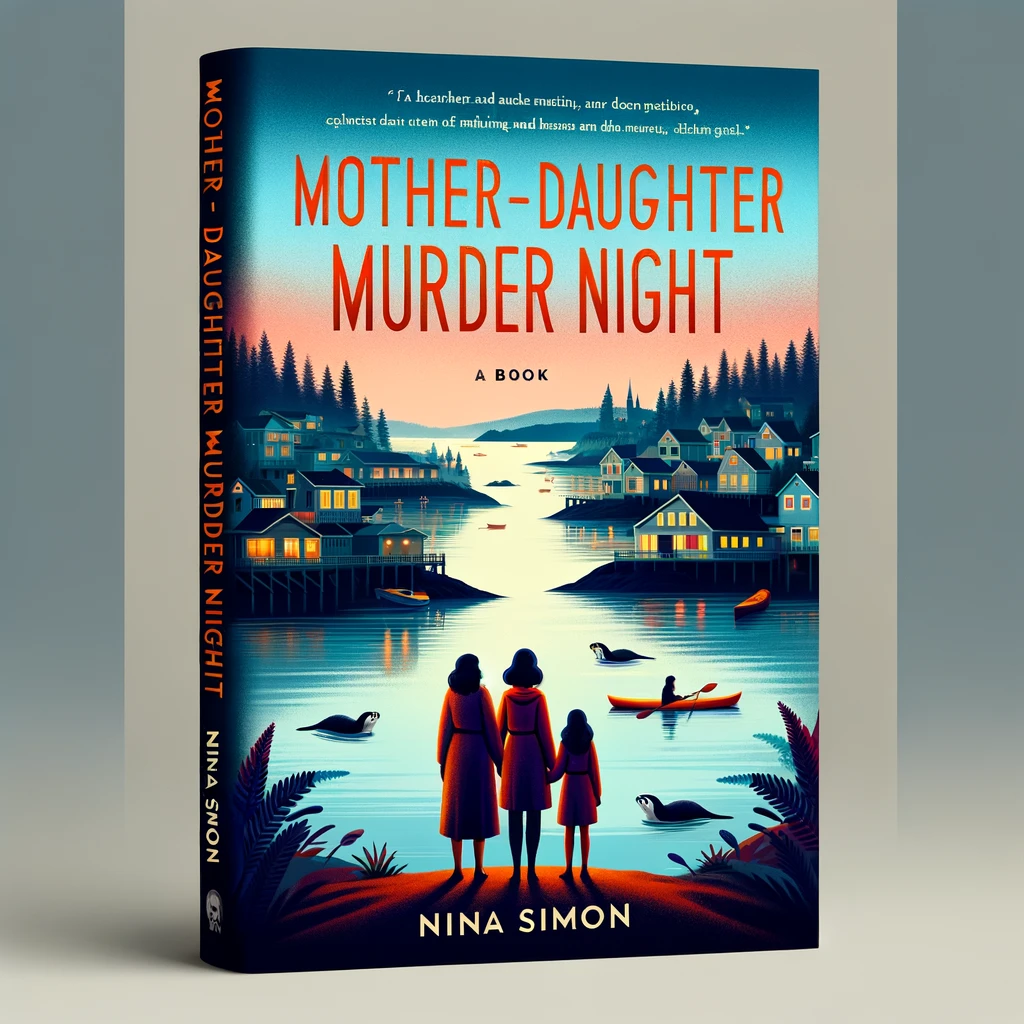  alternative book cover for "Mother-Daughter Murder Night" by Nina Simon