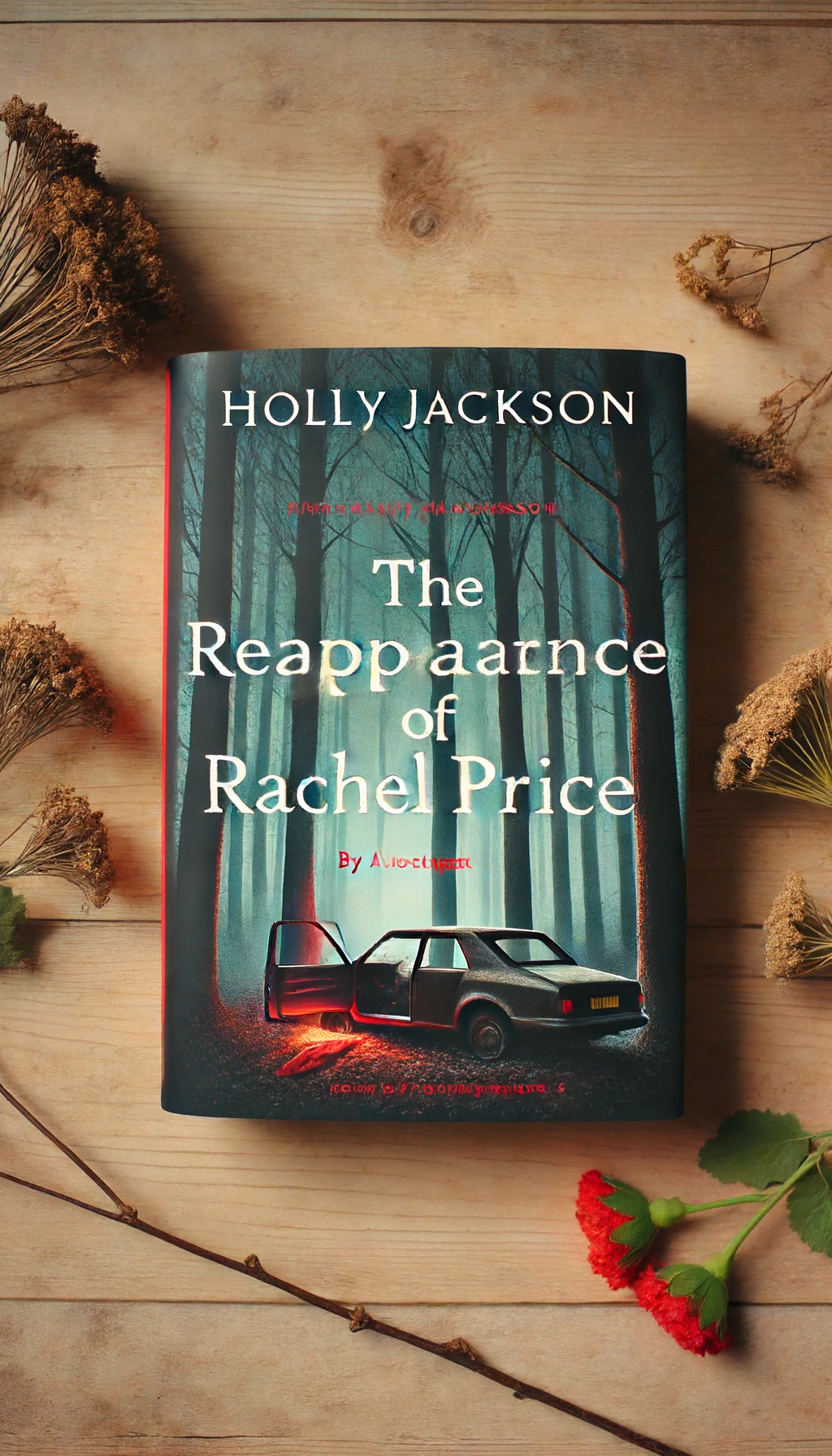  alternative book cover for "The Reappearance of Rachel Price" by Holly Jackson