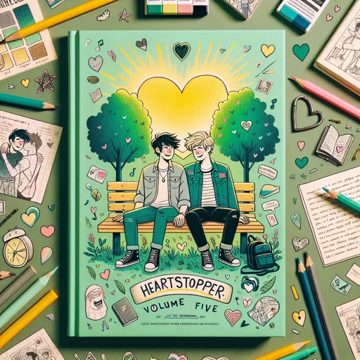 Alternative book cover of Heartstopper: Volume Five