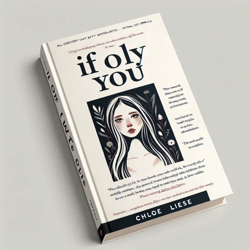 Alternative book cover of If Only You