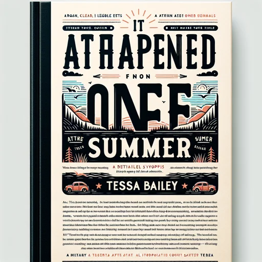 Alternative book cover of It Happened One Summer