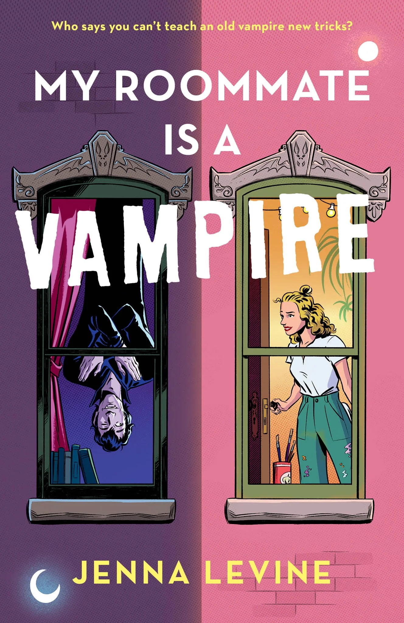 Featured image for Résumé de « Mon colocataire est un vampire » par Jenna Levine