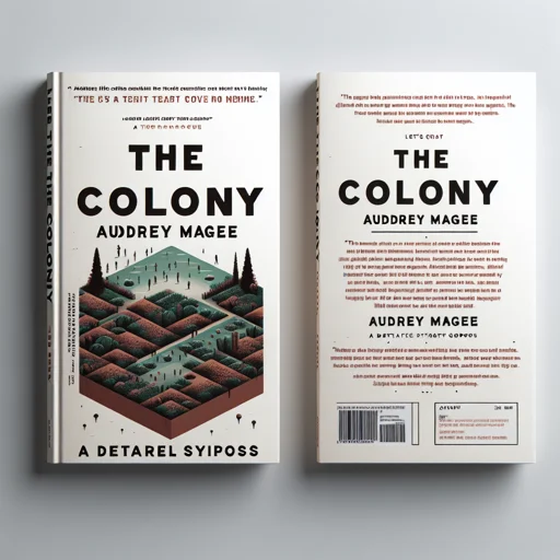 Alternative book cover of The Colony by Audrey Magee