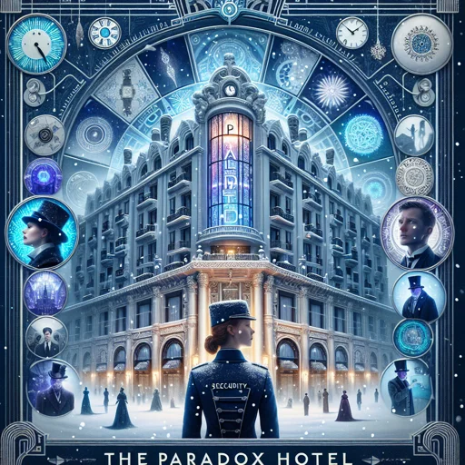 Alternative book cover of The Paradox Hotel by Rob Hart