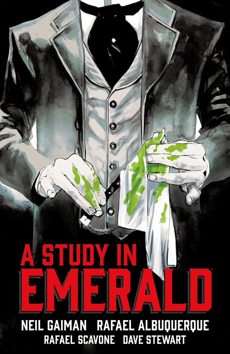 Featured image for Résumé de "A Study in Emerald" par Neil Gaiman