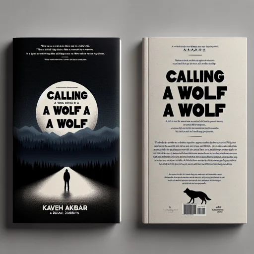 Alternative book cover of Calling a Wolf a Wolf by Kaveh Akbar