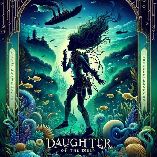 Alternative book cover of Daughter of the Deep by Rick Riordan