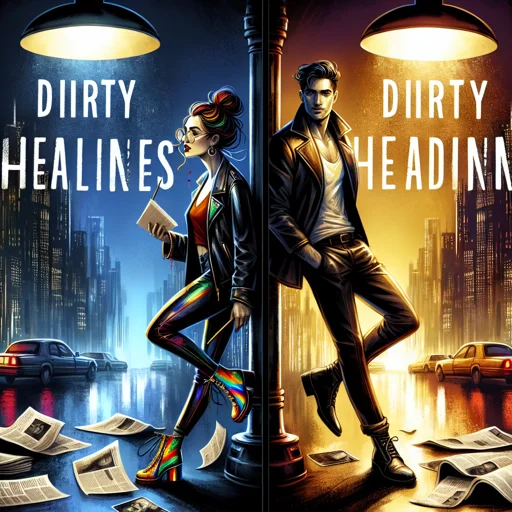 Alternative book cover of Dirty Headlines by L.J. Shen