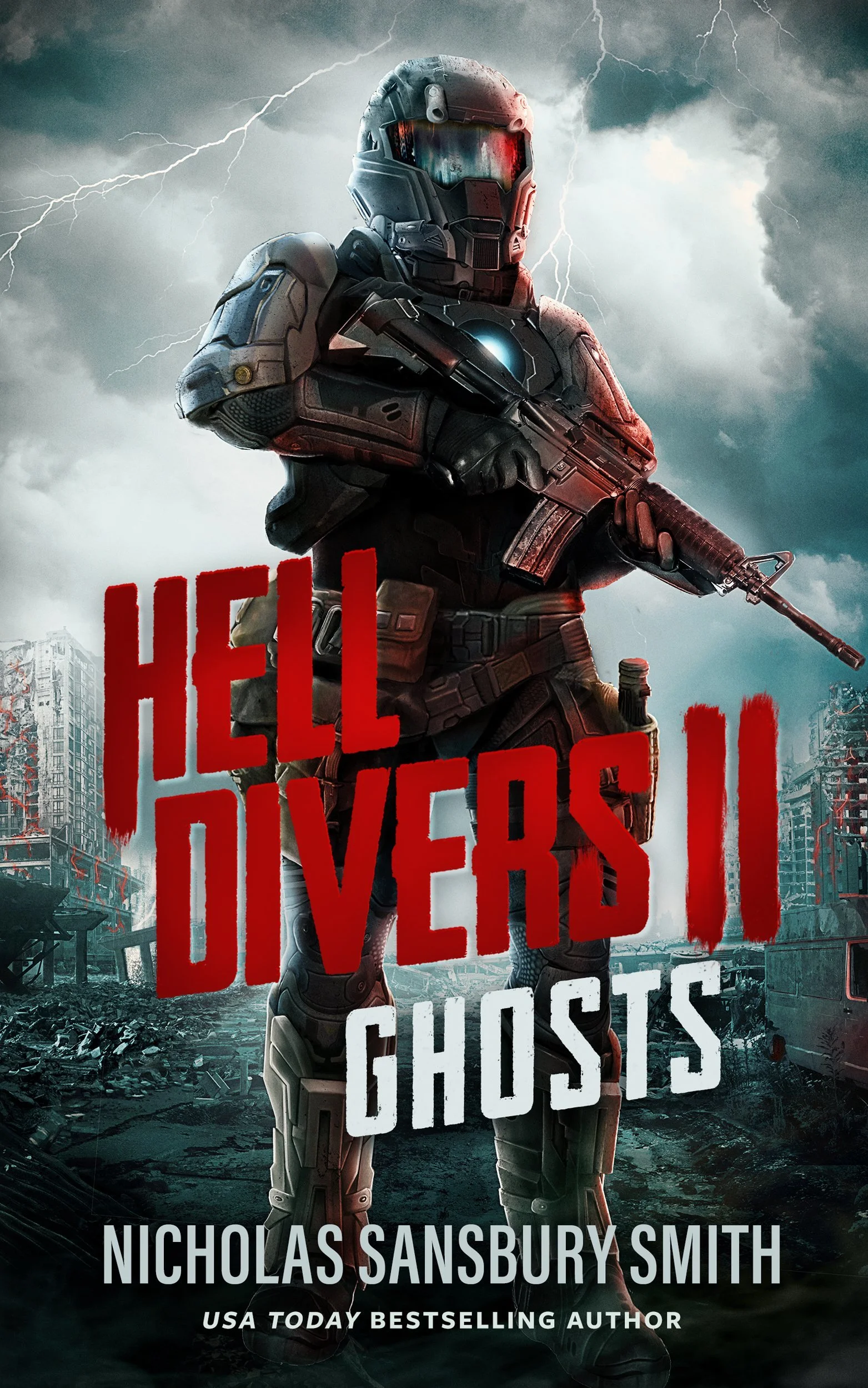 Featured image for Résumé de 'Hell Divers II : Ghosts' par Nicholas Sansbury Smith