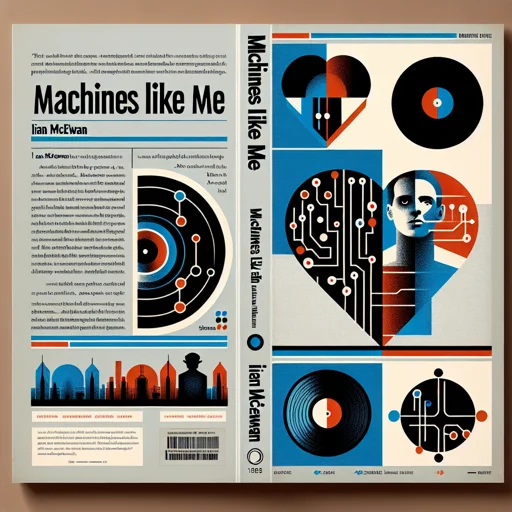 Alternative book cover of Machines Like Me by Ian McEwan