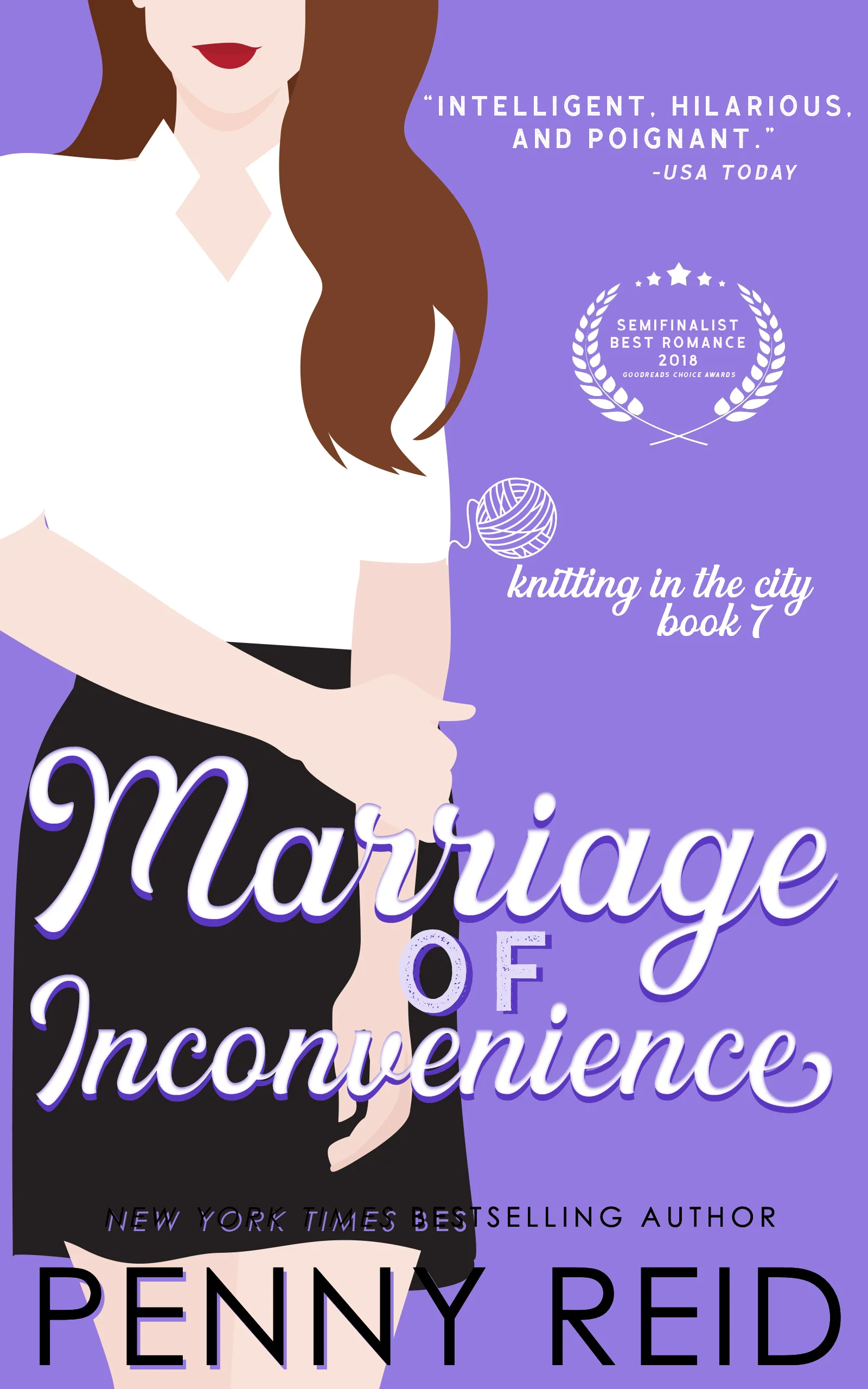 Featured image for Résumé de "Marriage of Inconvenience" par Penny Reid