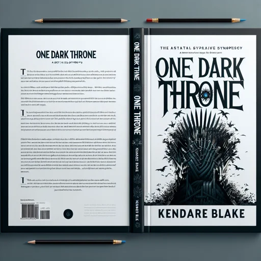 Alternative book cover of One Dark Throne by Kendare Blake