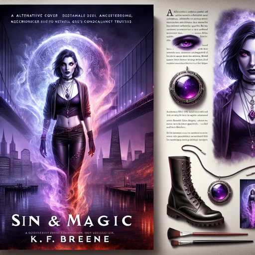 Alternative book cover of Sin & Magic by K.F. Breene