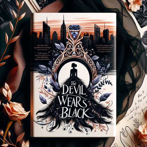 Alternative book cover of The Devil Wears Black by L.J. Shen