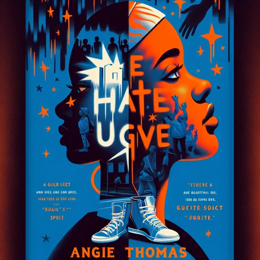 Alternative book cover of The Hate U Give by Angie Thomas