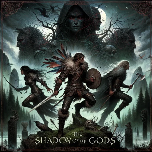 Alternative book cover of The Shadow of the Gods by John Gwynne