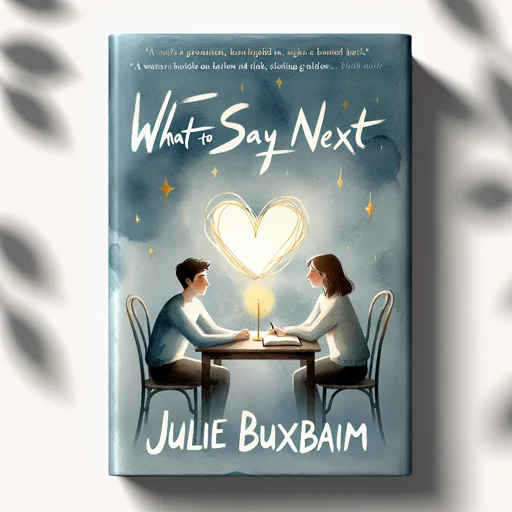 Alternative book cover of What to Say Next by Julie Buxbaum