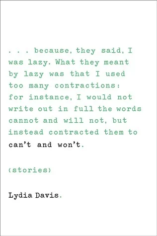 Featured image for Résumé de 'Can’t and Won’t' par Lydia Davis