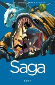 Featured image for Résumé de 'Saga, Volume 5' par Brian K. Vaughan