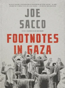 Featured image for Résumé de 'Footnotes in Gaza' par Joe Sacco