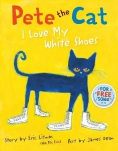 Featured image for Résumé de « Pete le chat : J'adore mes chaussures blanches » par Eric Litwin
