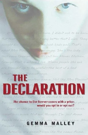 Featured image for Résumé de « The Declaration » par Gemma Malley